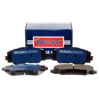 Jeu de 4 plaquettes de frein avant BORG & BECK OEM 0446502170