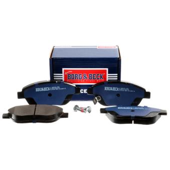 Jeu de 4 plaquettes de frein avant BORG & BECK OEM 93191698