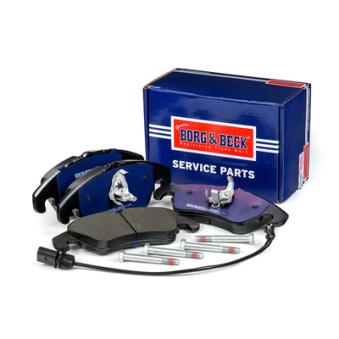 Jeu de 4 plaquettes de frein avant BORG & BECK OEM 8R0698151A