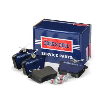Jeu de 4 plaquettes de frein arrière BORG & BECK OEM 1608520480