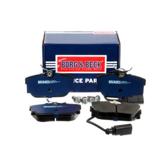 Jeu de 4 plaquettes de frein arrière BORG & BECK OEM 7M3698451D