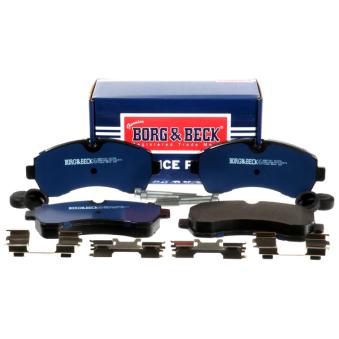 Jeu de 4 plaquettes de frein avant BORG & BECK OEM 9064210300