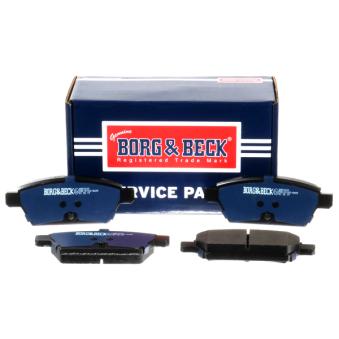 Jeu de 4 plaquettes de frein arrière BORG & BECK OEM GPYB2648Z Jeu de 4 plaquettes de frein arrière BORG & BECK OEM GPYB2648Z