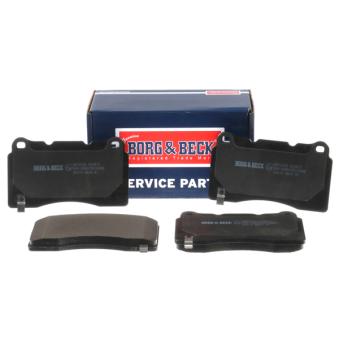 Jeu de 4 plaquettes de frein avant BORG & BECK OEM 26296FE041