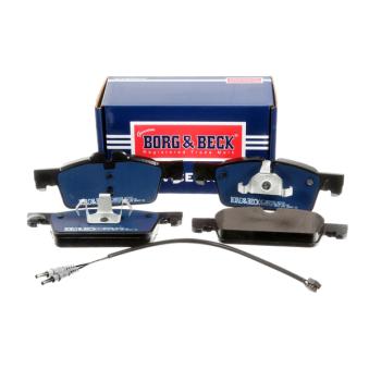 Jeu de 4 plaquettes de frein avant BORG & BECK OEM 1610103580