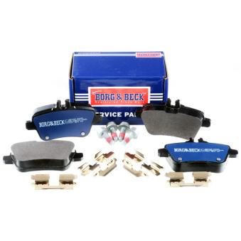 Jeu de 4 plaquettes de frein arrière BORG & BECK OEM 0074209620