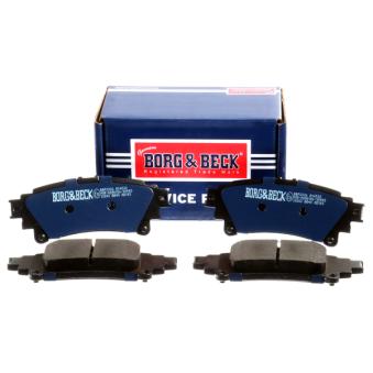 Jeu de 4 plaquettes de frein arrière BORG & BECK OEM 0446647050