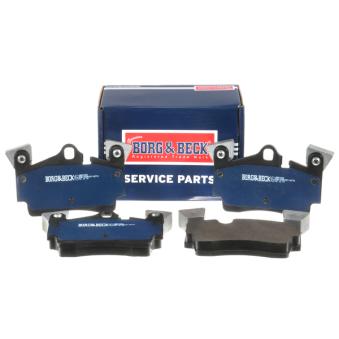 Jeu de 4 plaquettes de frein arrière BORG & BECK OEM 7L5698451