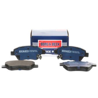 Jeu de 4 plaquettes de frein avant BORG & BECK OEM 1605184