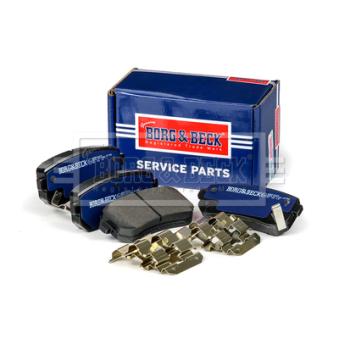 Jeu de 4 plaquettes de frein arrière BORG & BECK OEM 583022YA70