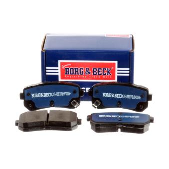 Jeu de 4 plaquettes de frein arrière BORG & BECK OEM 583021YA50 Jeu de 4 plaquettes de frein arrière BORG & BECK OEM 583021YA50
