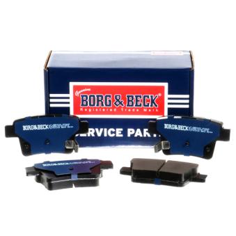 Jeu de 4 plaquettes de frein arrière BORG & BECK OEM PC351641