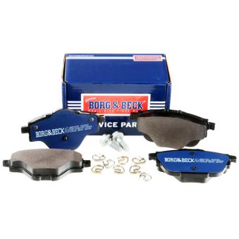 Jeu de 4 plaquettes de frein arrière BORG & BECK OEM 95525386