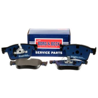 Jeu de 4 plaquettes de frein avant BORG & BECK OEM 1612412380