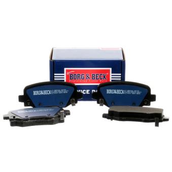 Jeu de 4 plaquettes de frein arrière BORG & BECK OEM 68225301AA