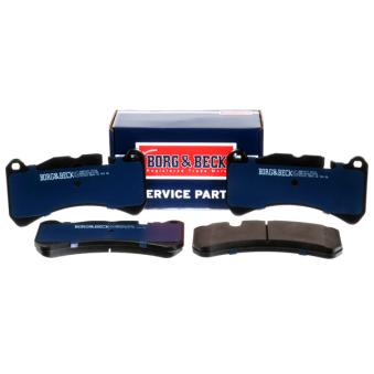 Jeu de 4 plaquettes de frein avant BORG & BECK OEM 0044205020
