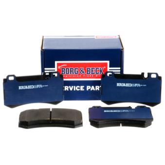Jeu de 4 plaquettes de frein arrière BORG & BECK OEM 0054204120