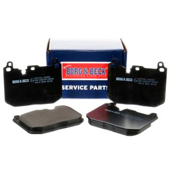 Jeu de 4 plaquettes de frein avant BORG & BECK OEM 34106860020