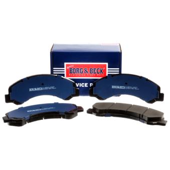 Jeu de 4 plaquettes de frein avant BORG & BECK OEM 8971686340 Jeu de 4 plaquettes de frein avant BORG & BECK OEM 8971686340