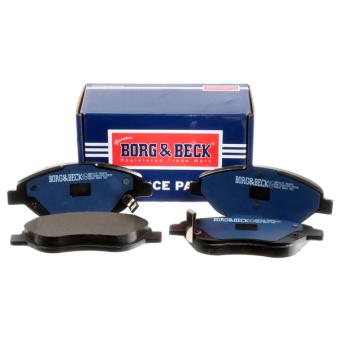 Jeu de 4 plaquettes de frein avant BORG & BECK OEM 77367923