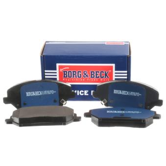 Jeu de 4 plaquettes de frein avant BORG & BECK OEM 58101G4A00