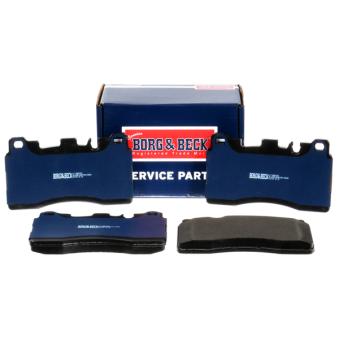 Jeu de 4 plaquettes de frein arrière BORG & BECK BBP2653