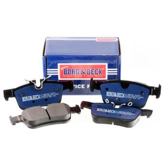 Jeu de 4 plaquettes de frein arrière BORG & BECK OEM 31687502