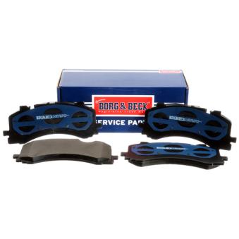 Jeu de 4 plaquettes de frein avant BORG & BECK OEM 4M0698151AL