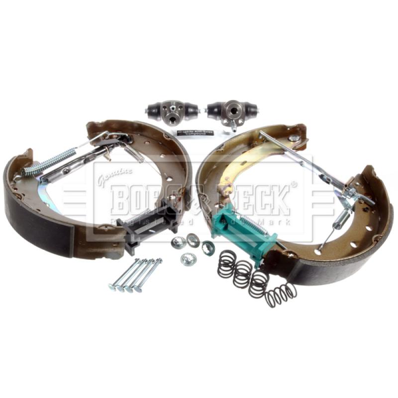 Kit de freins arrière (prémontés) BORG & BECK BBS1002K - Visuel 2