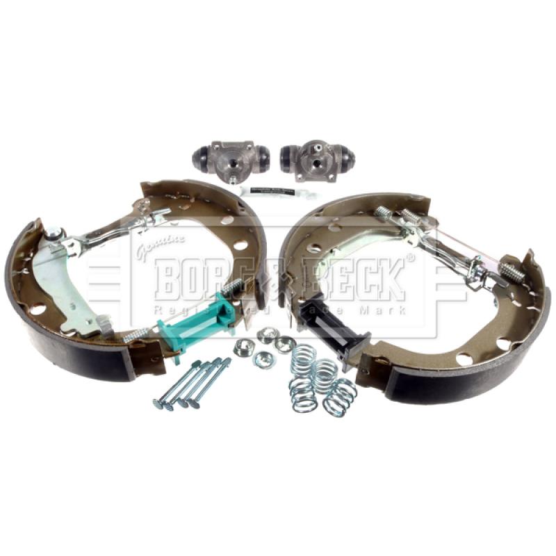 Kit de freins arrière (prémontés) BORG & BECK BBS1053K - Visuel 2