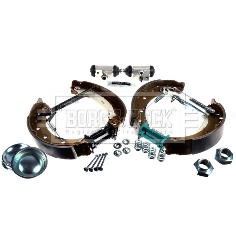 Kit de freins arrière (prémontés) BORG & BECK BBS1076K - Visuel 2
