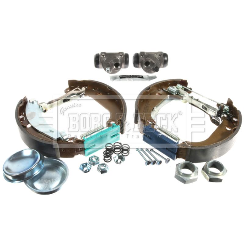 Kit de freins arrière (prémontés) BORG & BECK BBS1080K - Visuel 2