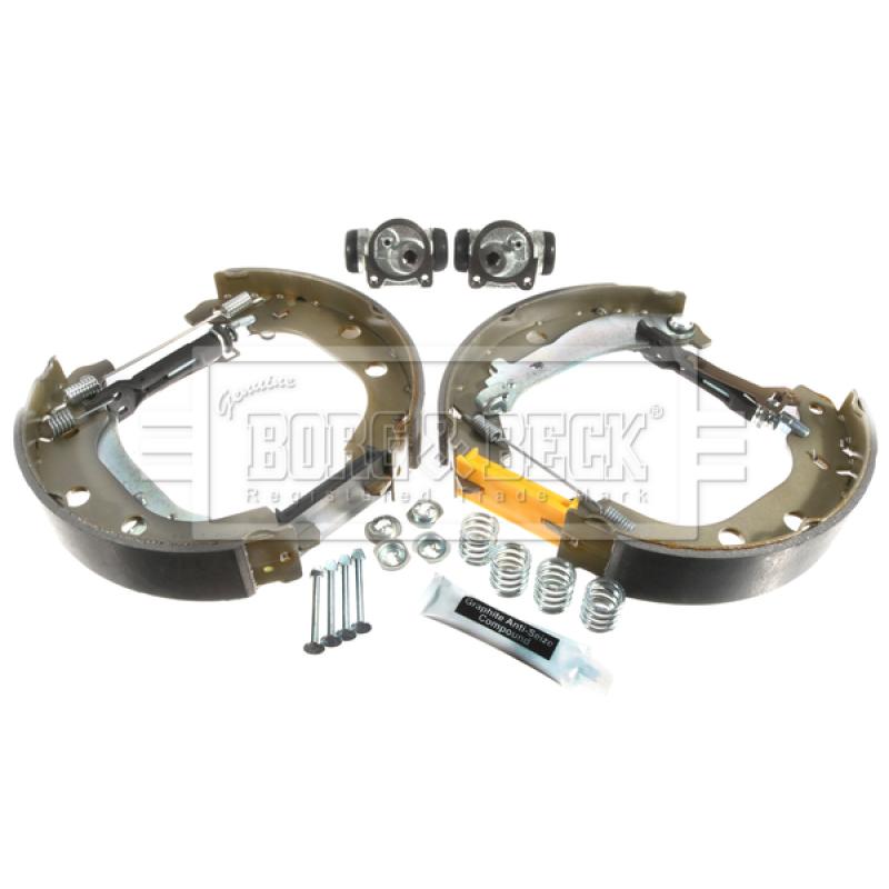 Kit de freins arrière (prémontés) BORG & BECK BBS1106K - Visuel 2
