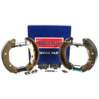 Kit de freins arrière (prémontés) BORG & BECK BBS1112K