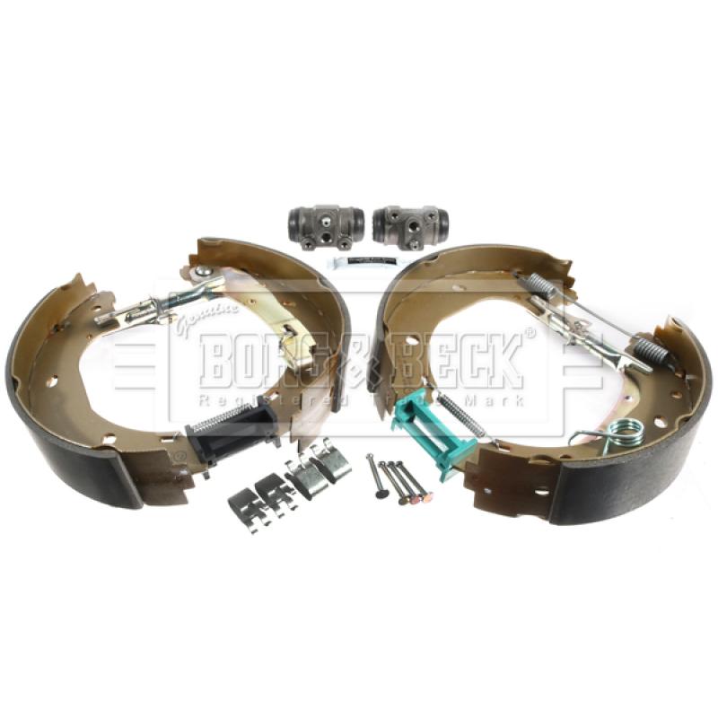 Kit de freins arrière (prémontés) BORG & BECK BBS1112K - Visuel 2