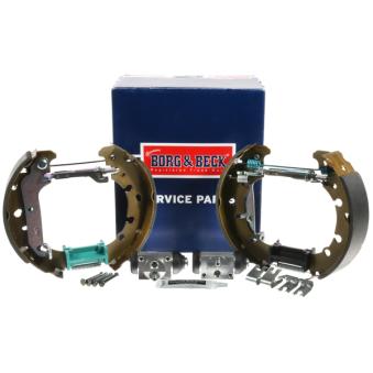 Kit de freins arrière (prémontés) BORG & BECK BBS1122K