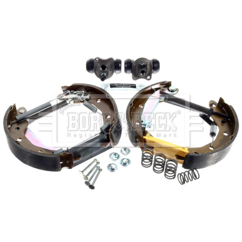 Kit de freins arrière (prémontés) BORG & BECK BBS1148K - Visuel 1