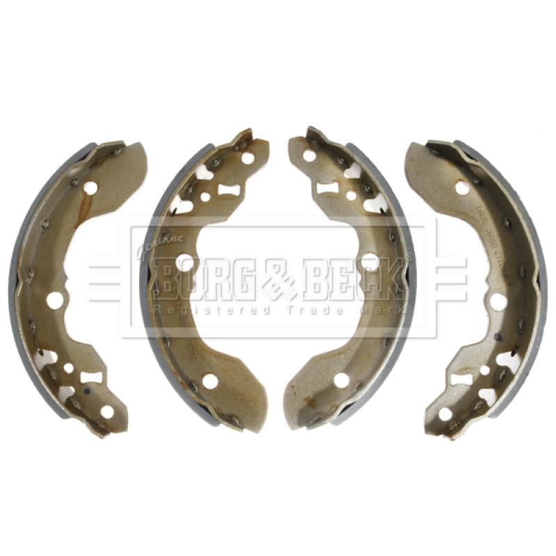 Jeu de mâchoires de frein BORG & BECK BBS6048 - Visuel 2