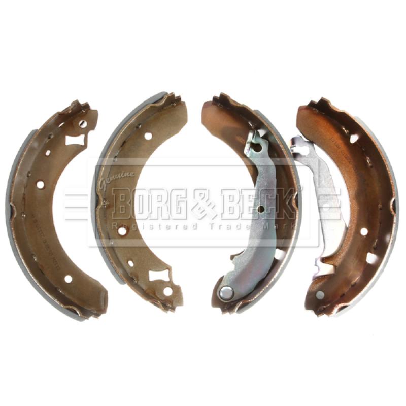 Jeu de mâchoires de frein BORG & BECK BBS6090 - Visuel 2