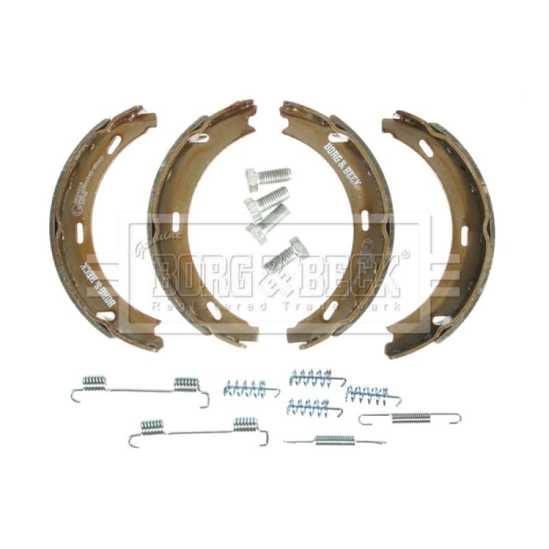 Jeu de mâchoires de frein BORG & BECK BBS6219 - Visuel 2
