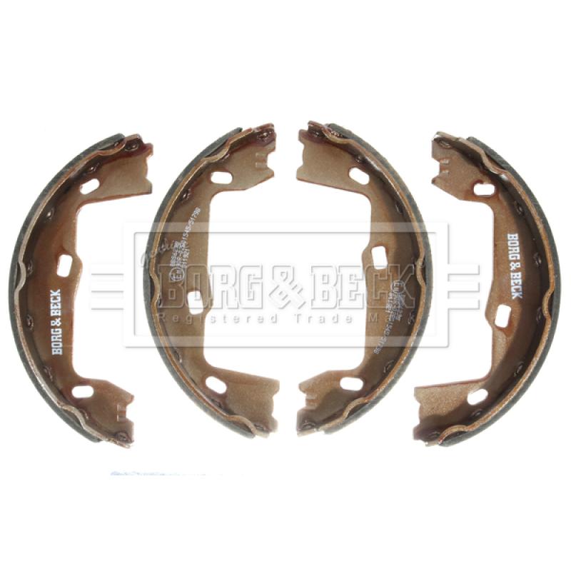 Jeu de mâchoires de frein BORG & BECK BBS6238 - Visuel 2