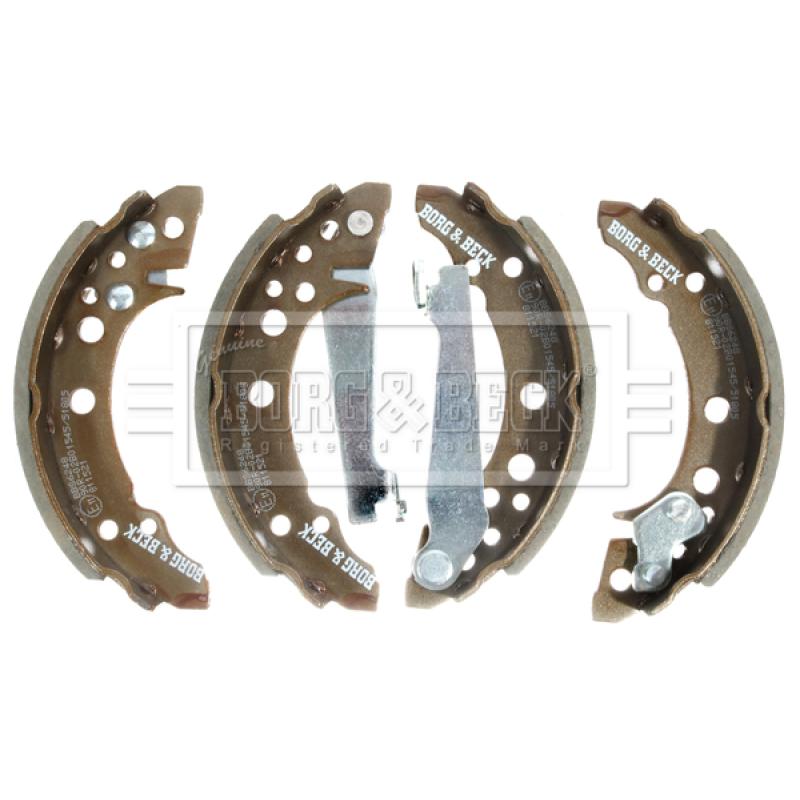 Jeu de mâchoires de frein BORG & BECK BBS6248 - Visuel 2