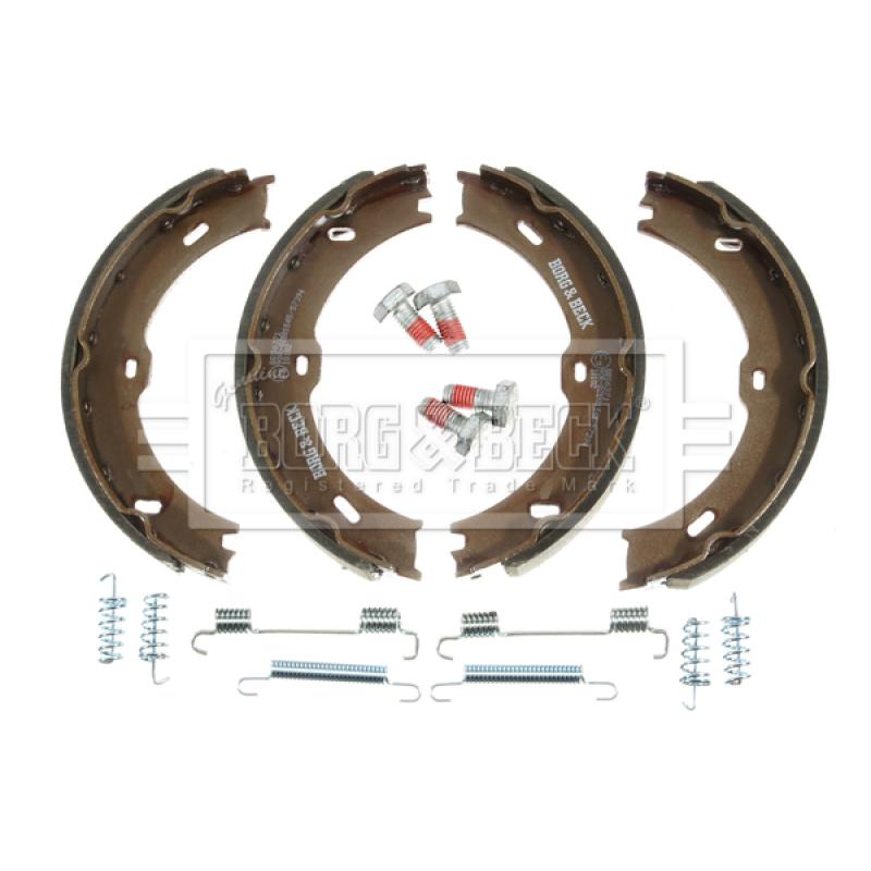 Jeu de mâchoires de frein BORG & BECK BBS6371 - Visuel 2