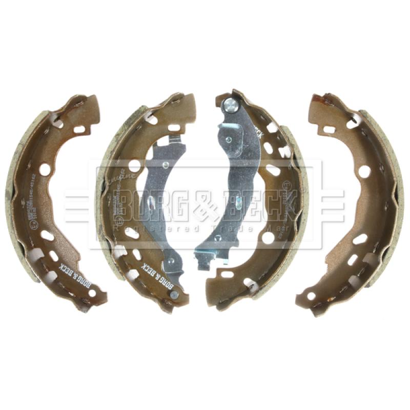 Jeu de mâchoires de frein BORG & BECK BBS6376 - Visuel 2