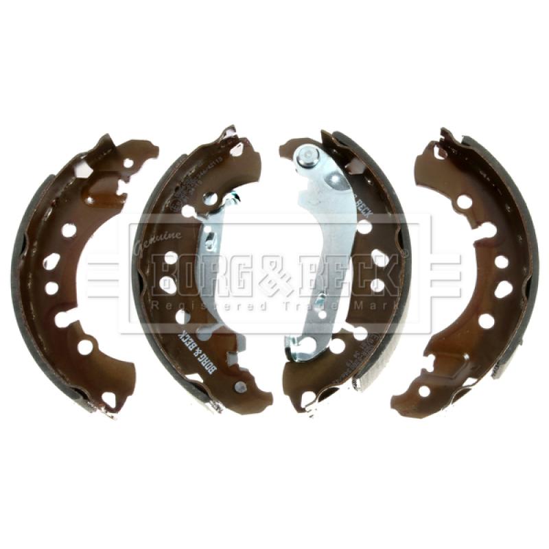 Jeu de mâchoires de frein BORG & BECK BBS6522 - Visuel 2