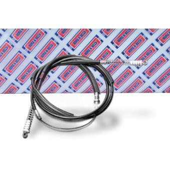 Tirette à câble, frein de stationnement BORG & BECK BKB1117