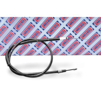 Tirette à câble, frein de stationnement BORG & BECK OEM 474567