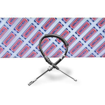 Tirette à câble, frein de stationnement BORG & BECK BKB1232