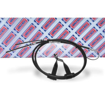 Tirette à câble, frein de stationnement BORG & BECK BKB1346