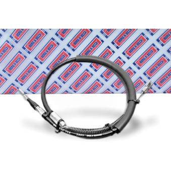 Tirette à câble, frein de stationnement BORG & BECK BKB1507